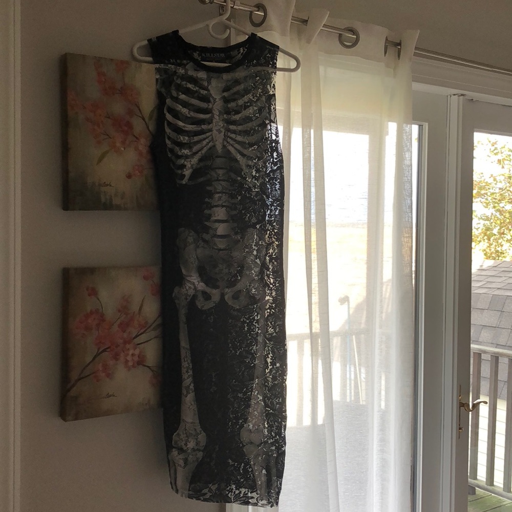 Skelton costume dress XS